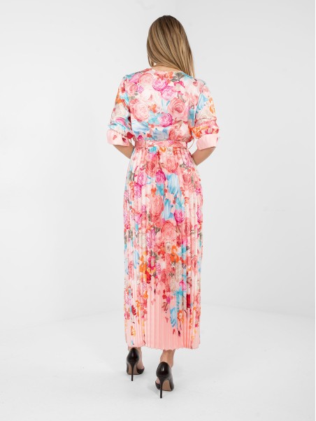 Suknelė-IT-SK-18828.92-šviesiai rožinė
