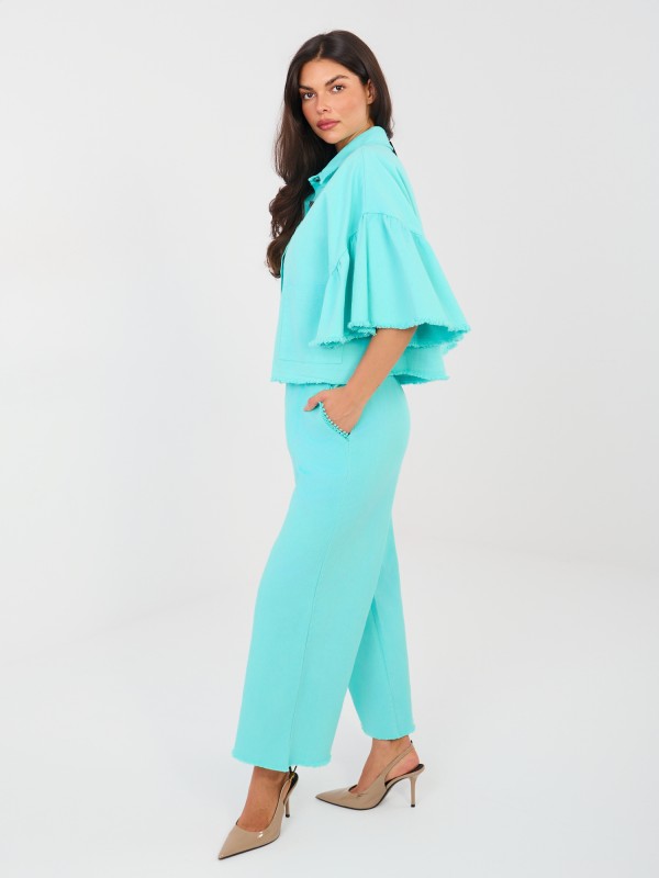 Kelnės-IT-SP-FL9997.76-turkio spalvos