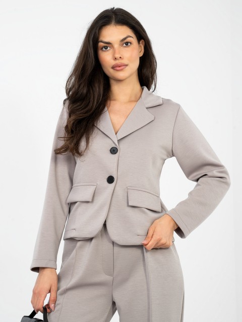 Švarkas-IT-MA-22201.82-tamsiai smėlio spalvos 2