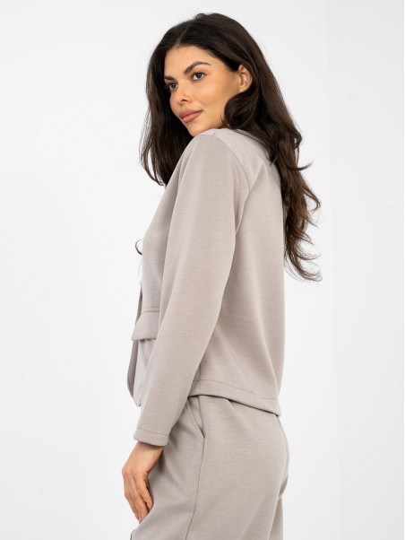 Švarkas-IT-MA-22201.82-tamsiai smėlio spalvos