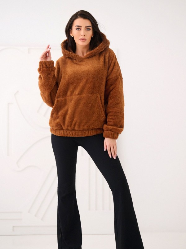 Džemperis-CS-BL-BT1029.97P-šviesiai rudas