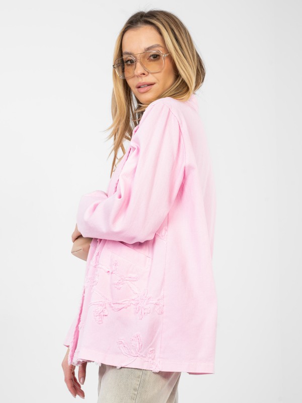 Švarkas-IT-MA-FL9992.97-šviesiai rožinis