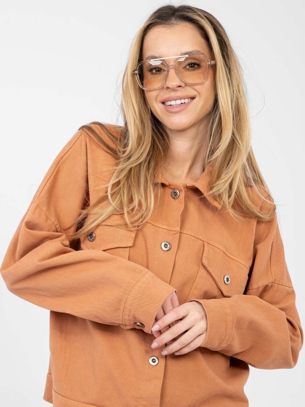 Švarkas-IT-KR-FL9568.29P-tamsiai oranžinė