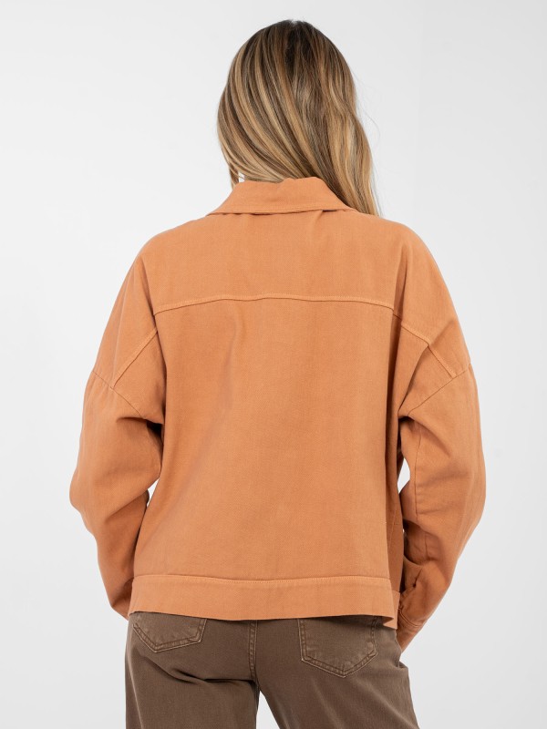 Švarkas-IT-KR-FL9568.29P-tamsiai oranžinė