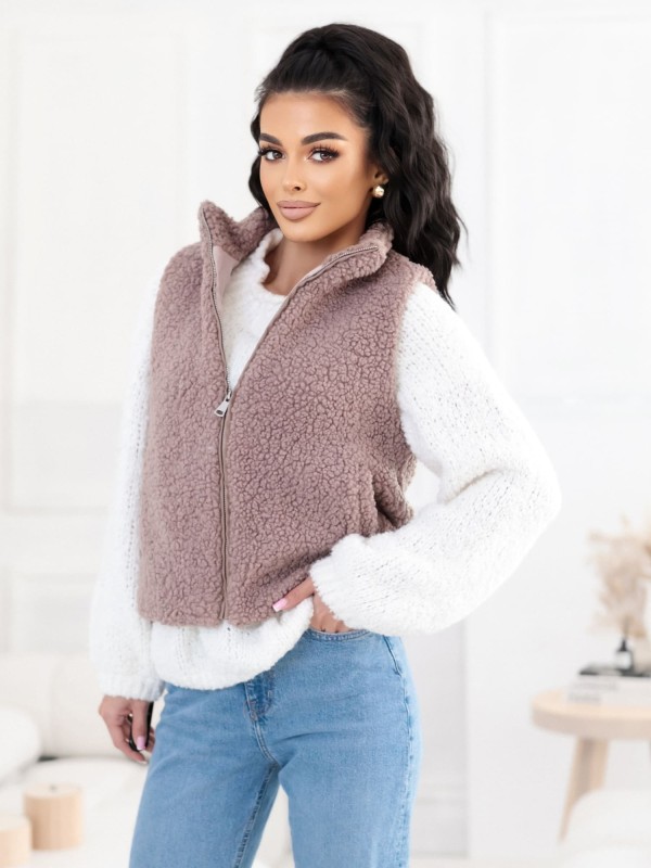 Liemenė-CS-KZ-1403.00P-tamsiai smėlio spalvos 2