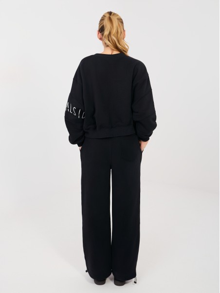 Sportinės kelnės-NS-DR-NS26101.12-juodos