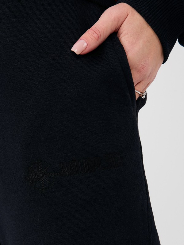 Sportinės kelnės-NS-DR-NS26101.12-juodos