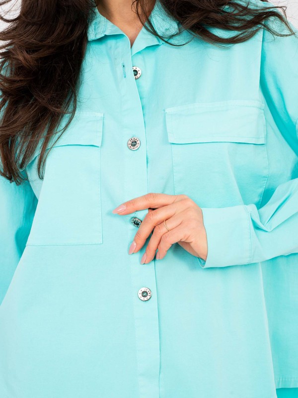 Marškinėliai-IT-KS-FL9968.48-turkio spalvos