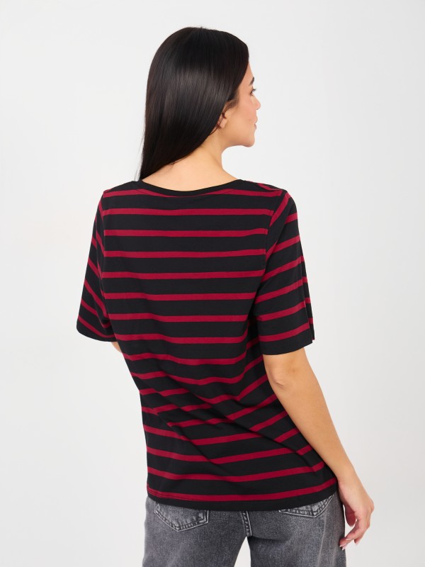 Marškinėliai-RV-TS-A1087.74-juodi-raudoni