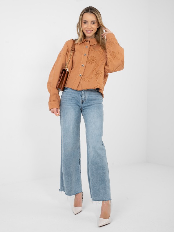 Švarkas-IT-KR-FL9993.77-tamsiai oranžinė