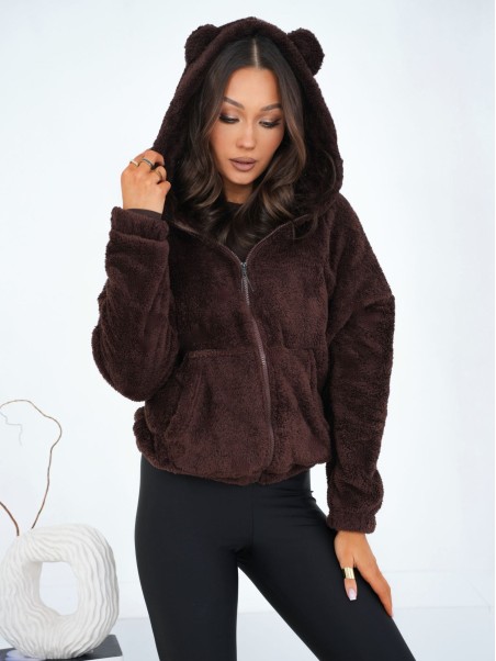 Džemperis-CS-BL-BT1030.00P-tamsiai rudas