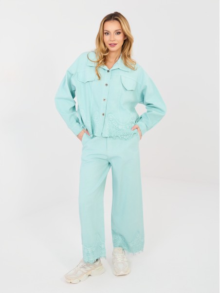 Kelnės-IT-SP-FL9995.57-mėtos spalvos