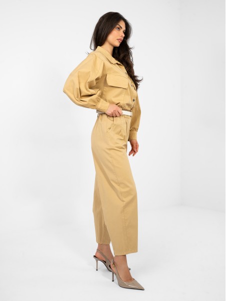 Kelnės-IT-SP-FL10125.80-kupranugario spalvos