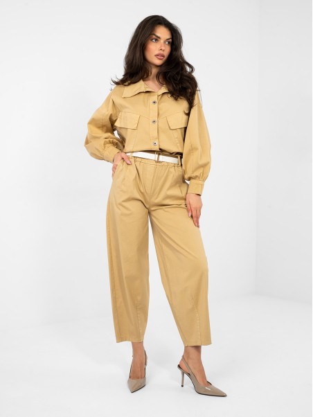 Kelnės-IT-SP-FL10125.80-kupranugario spalvos