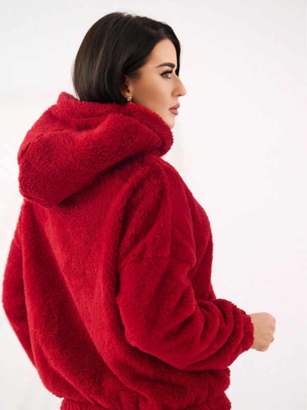 Džemperis-CS-BL-BT1029.97P-tamsiai raudonas