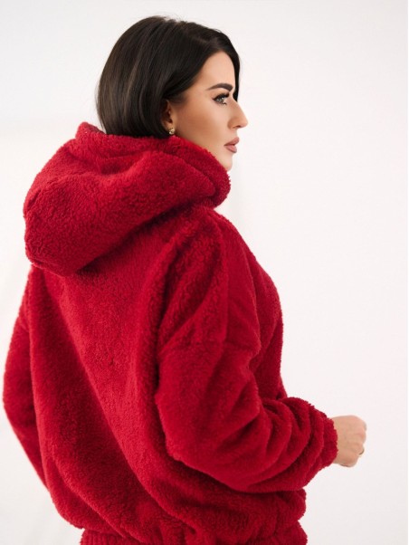 Džemperis-CS-BL-BT1029.97P-tamsiai raudonas