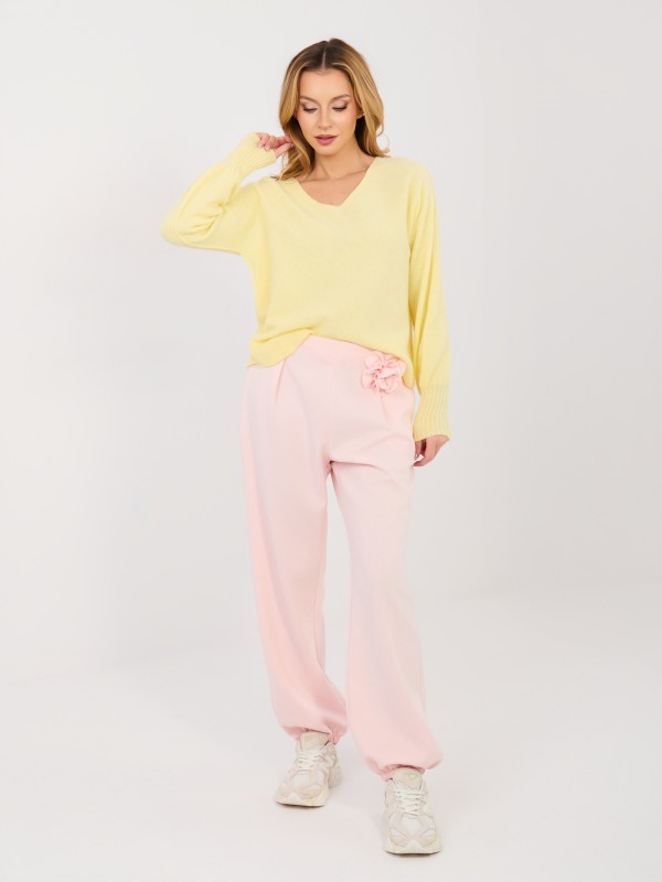 Kelnės-IT-SP-22197.61-šviesiai rožinės 2