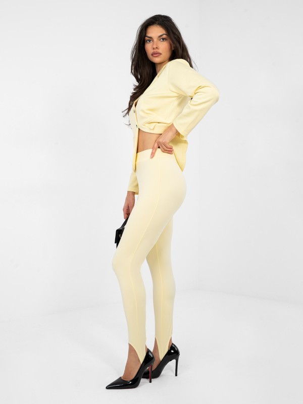 Kelnės-MI-SP-K22.65-šviesiai geltonos