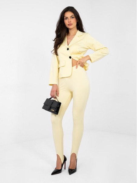 Kelnės-MI-SP-K22.65-šviesiai geltonos