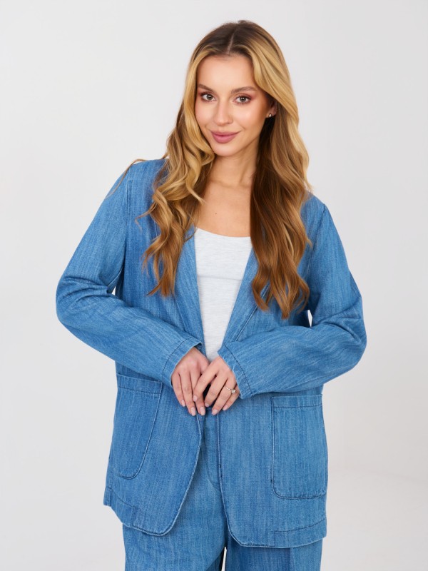 Švarkas-IT-MA-FL7703.21P-mėlynas