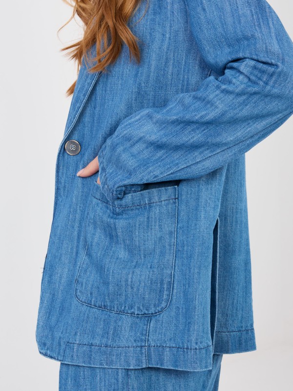 Švarkas-IT-MA-FL7703.21P-mėlynas