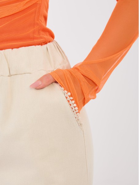 Kelnės-IT-SP-FL9997.76-šviesiai smėlio spalvos