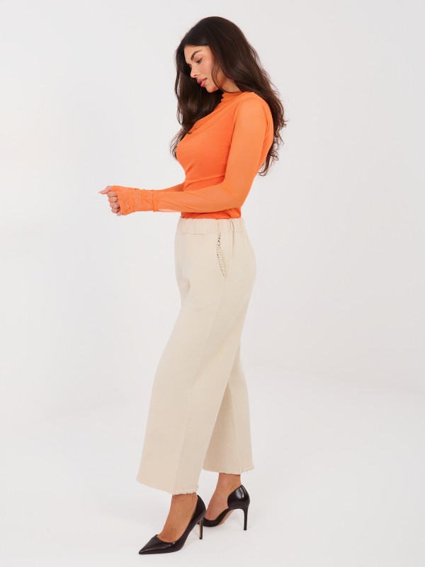 Kelnės-IT-SP-FL9997.76-šviesiai smėlio spalvos