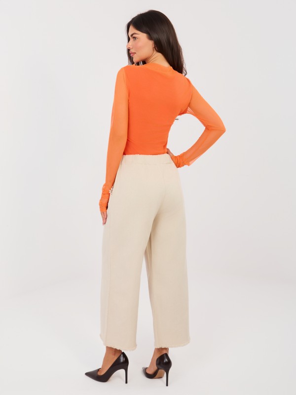 Kelnės-IT-SP-FL9997.76-šviesiai smėlio spalvos