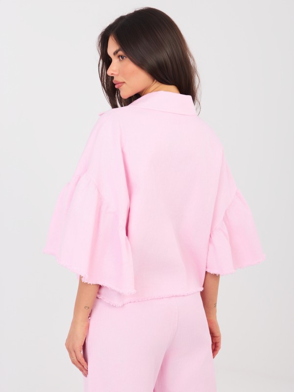 Švarkas-IT-KR-FL9998.85-šviesiai rožinis