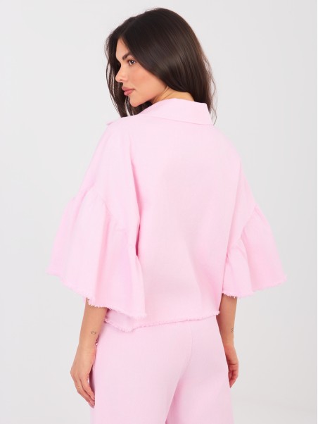 Švarkas-IT-KR-FL9998.85-šviesiai rožinis