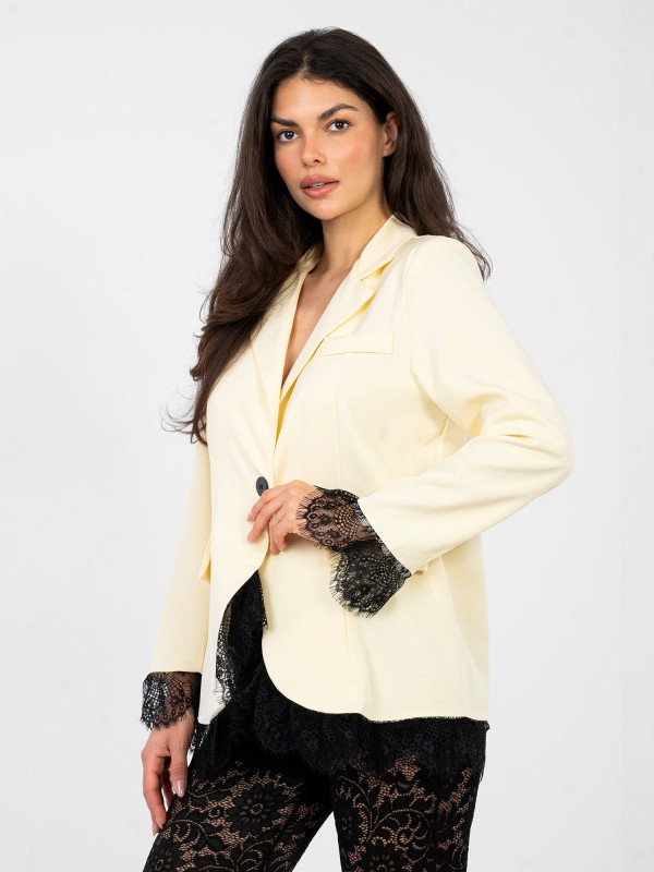 Švarkas-MI-MA-A5288.68-šviesiai geltonas