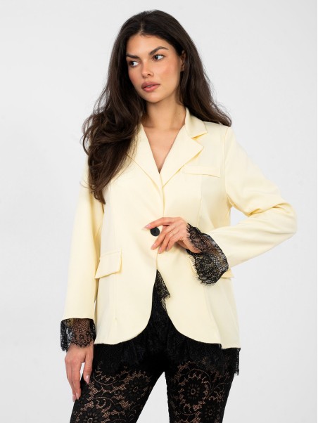 Švarkas-MI-MA-A5288.68-šviesiai geltonas