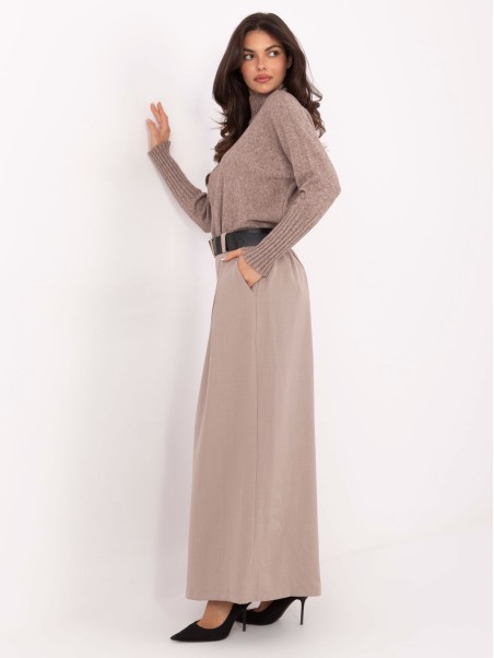 Kelnės-IT-SP-19963.09P-tamsiai smėlio spalvos