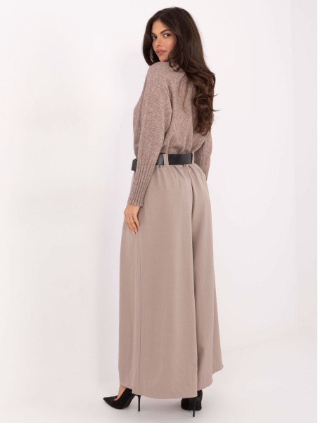 Kelnės-IT-SP-19963.09P-tamsiai smėlio spalvos