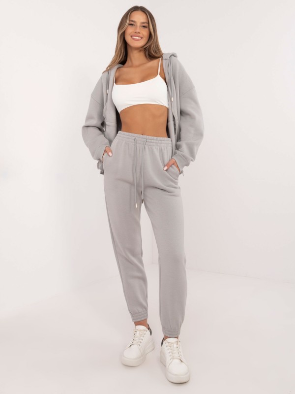 Sportinės kelnės-CLM-DR-1107.22X-šviesiai pilkos