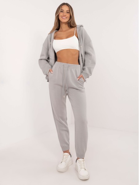 Sportinės kelnės-CLM-DR-1107.22X-šviesiai pilkos