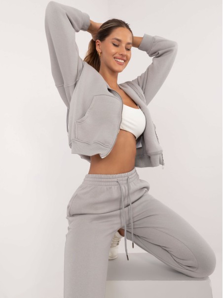 Sportinės kelnės-CLM-DR-1107.22X-šviesiai pilkos