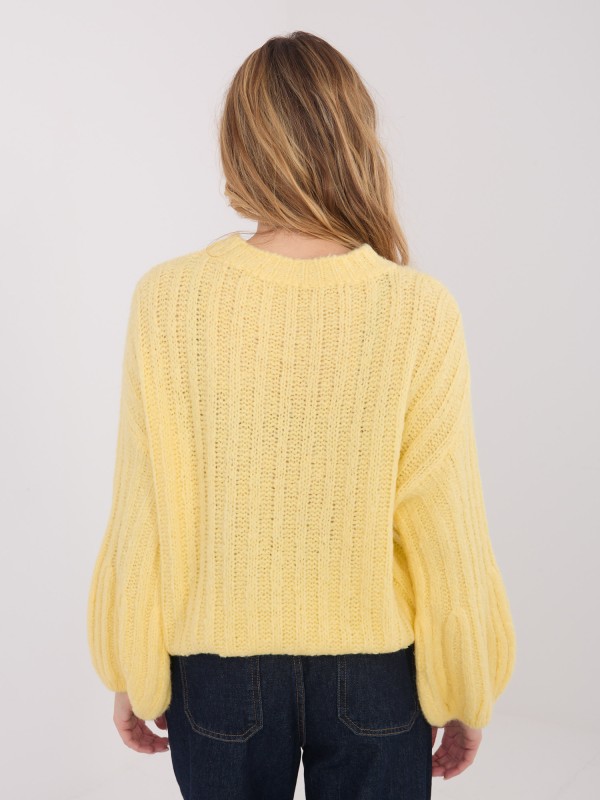 Megztinis-MI-SW-1215.97-šviesiai geltonas 2