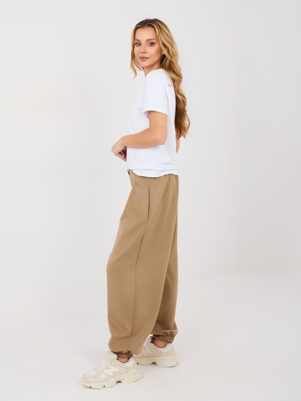Kelnės-IT-SP-9995.12P-tamsiai smėlio spalvos