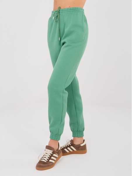Sportinės kelnės-CLM-DR-1107.98-pistacijų spalvos