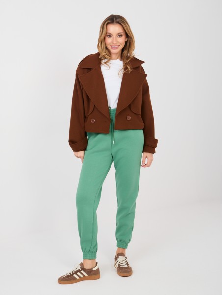 Sportinės kelnės-CLM-DR-1107.98-pistacijų spalvos