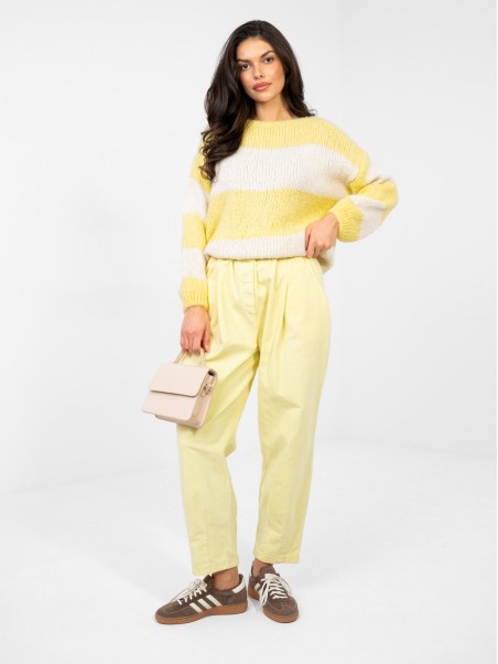 Megztinis-MI-SW-0203.71-šviesiai geltonas