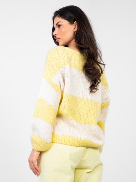 Megztinis-MI-SW-0203.71-šviesiai geltonas