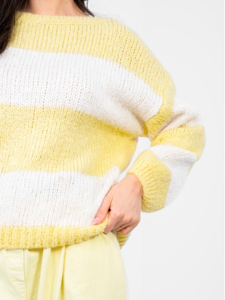 Megztinis-MI-SW-0203.71-šviesiai geltonas