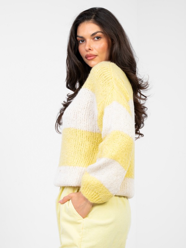 Megztinis-MI-SW-0203.71-šviesiai geltonas