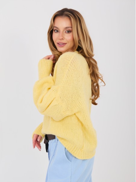 Megztinis-MI-SW-0302.18-šviesiai geltonas