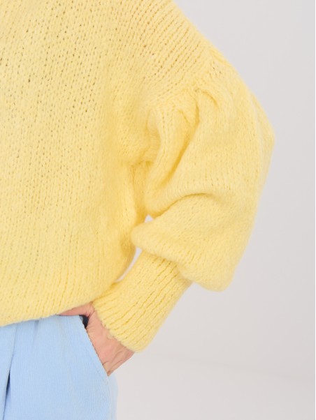 Megztinis-MI-SW-0302.18-šviesiai geltonas