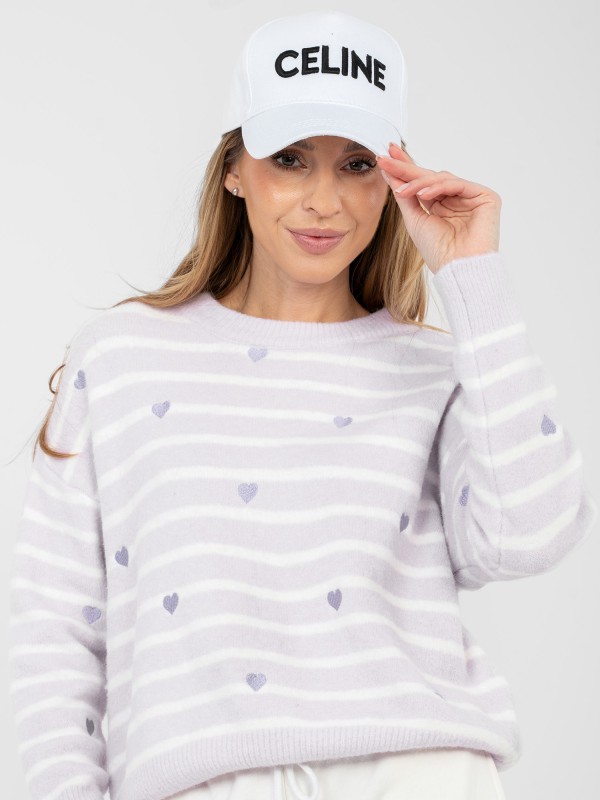 Megztinis-PM-SW-J021.75-šviesiai violetinis