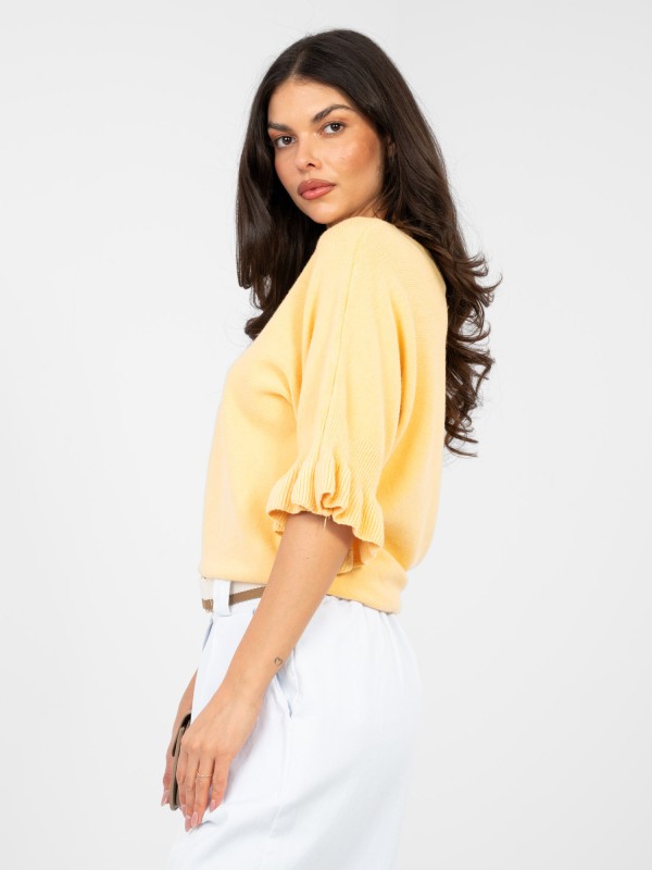 Megztinis-IT-SW-99244.98-tamsiai geltonas