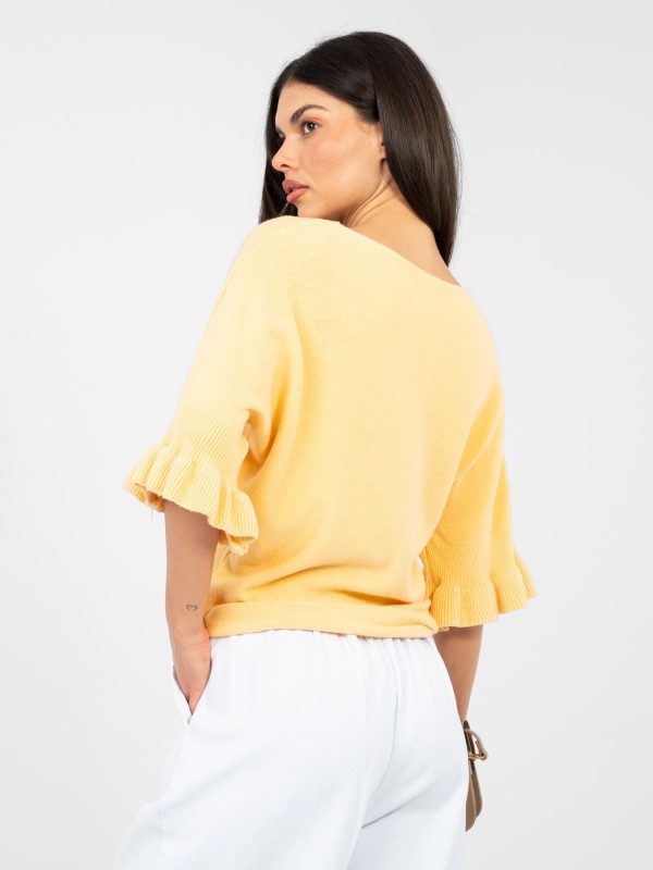 Megztinis-IT-SW-99244.98-tamsiai geltonas